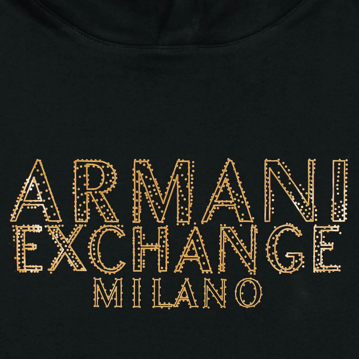 Armani Exchange Premium Hoodie Black