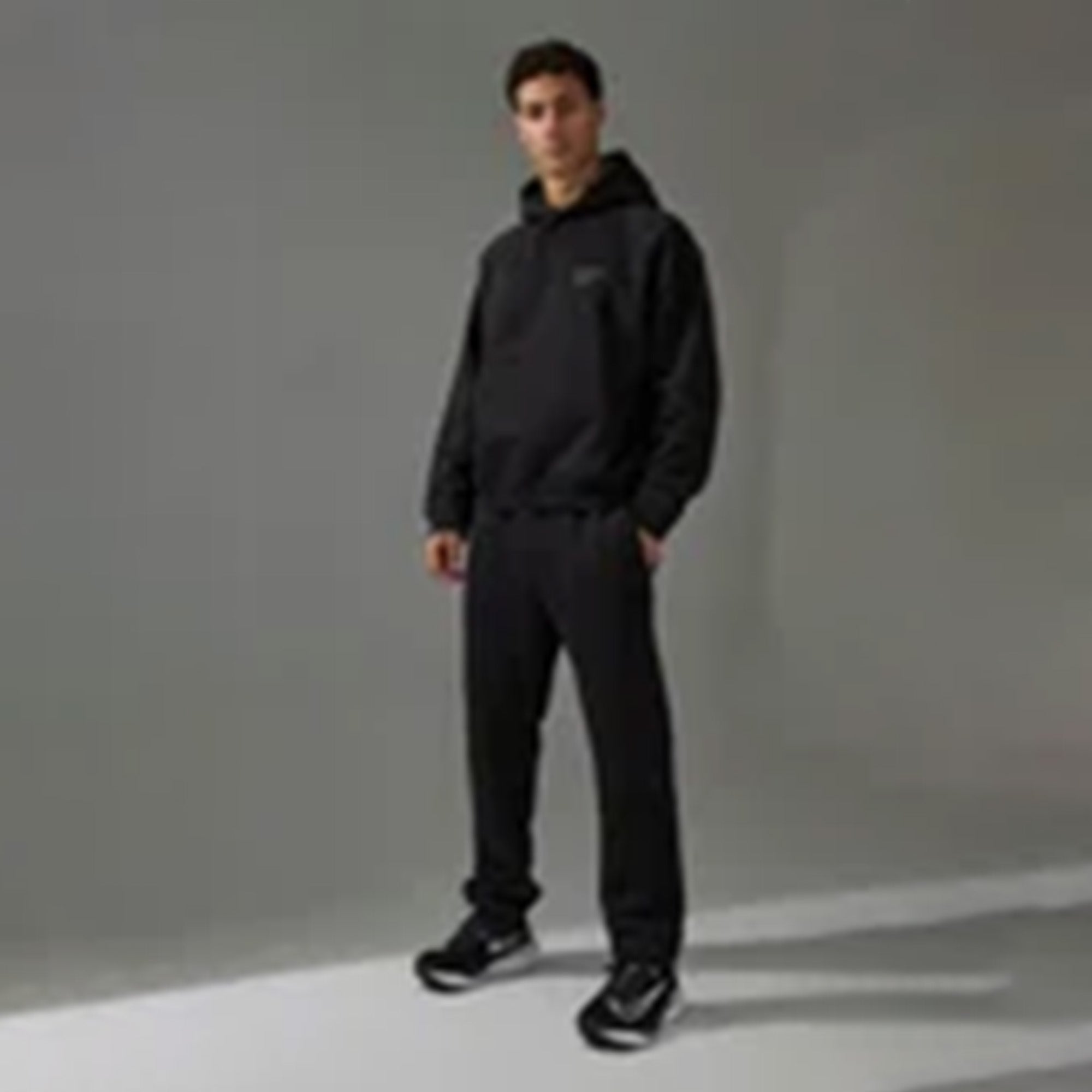 Bohoo Man Training Dept Boxy Embossed Hoodie