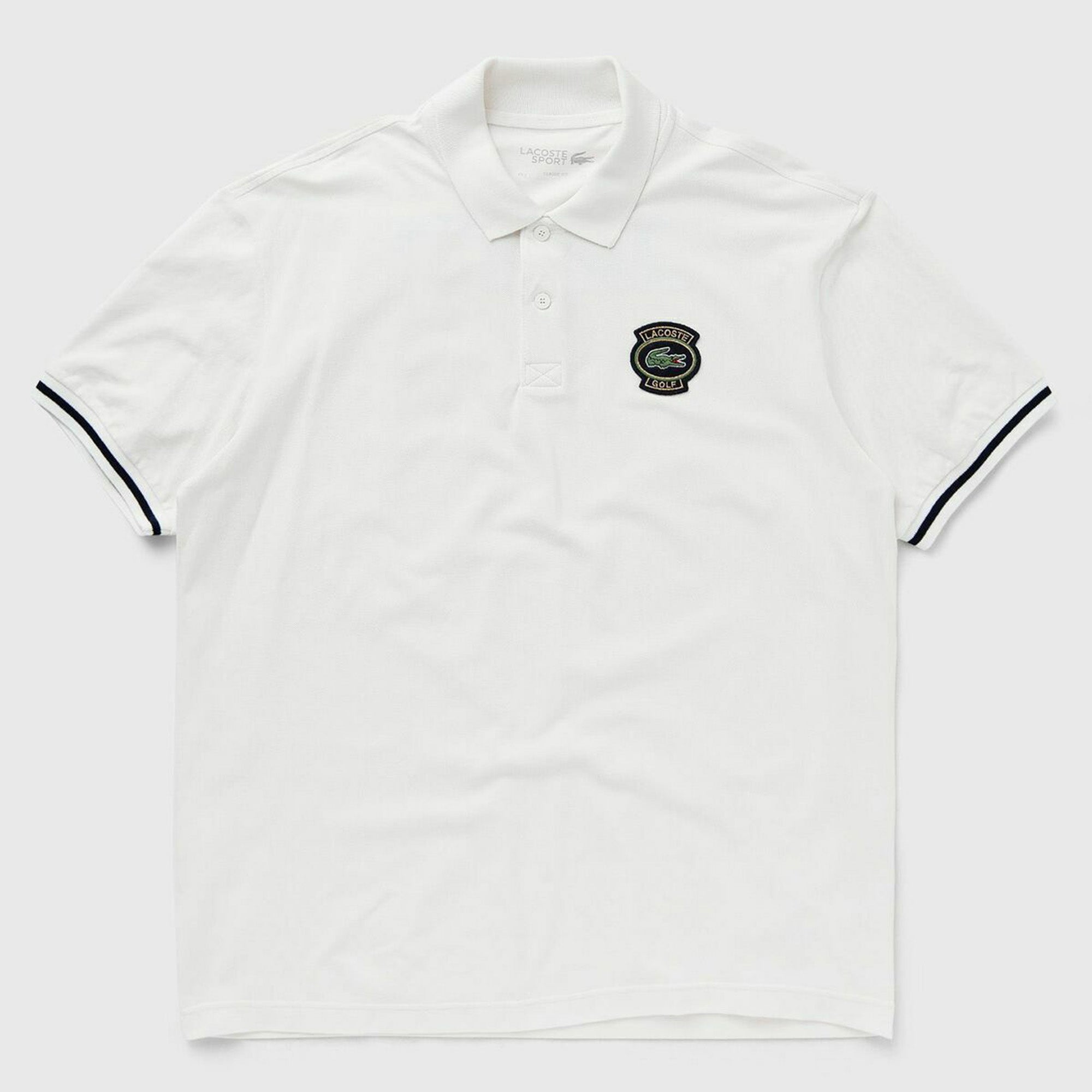 Lacoste White Men`s Polo