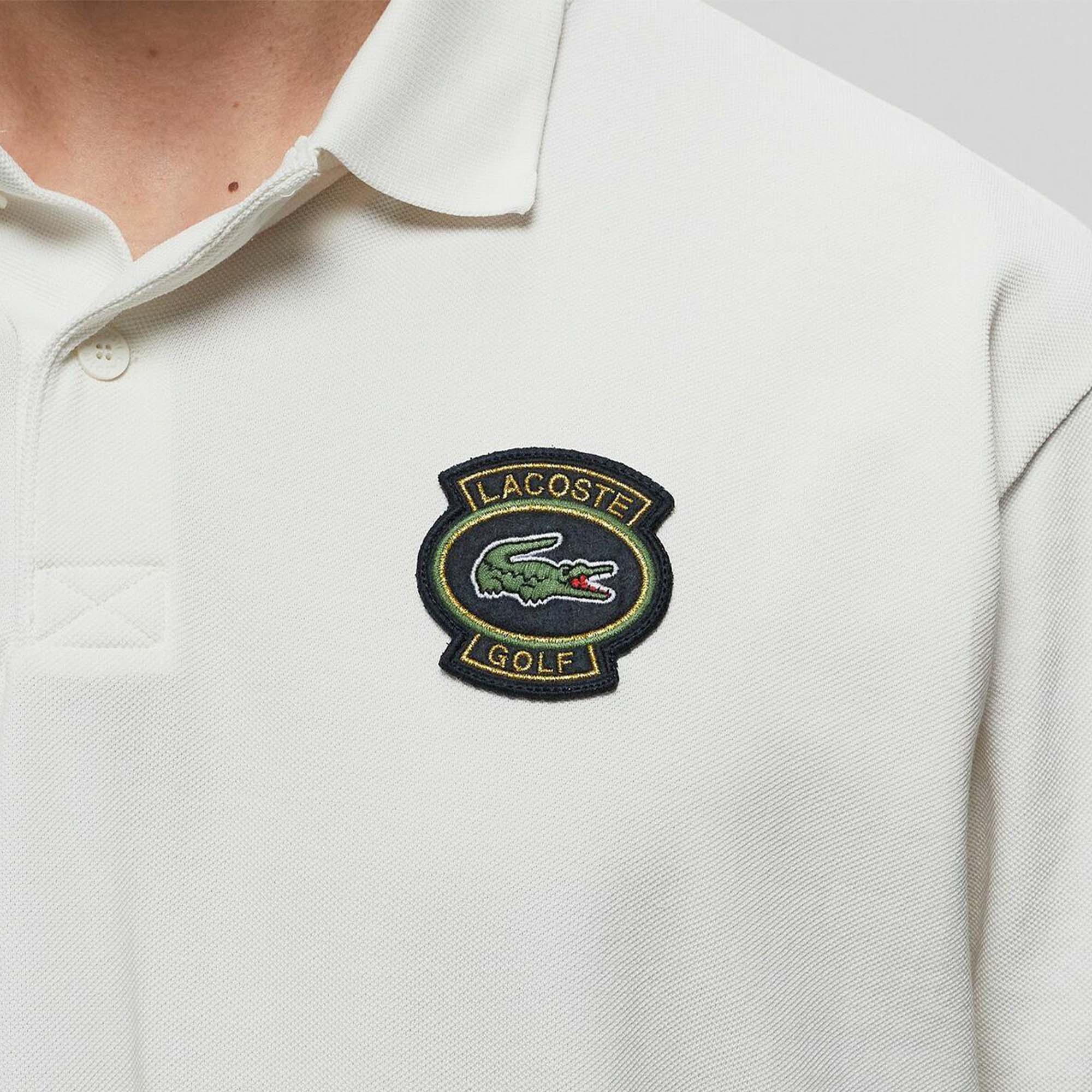 Lacoste White Men`s Polo