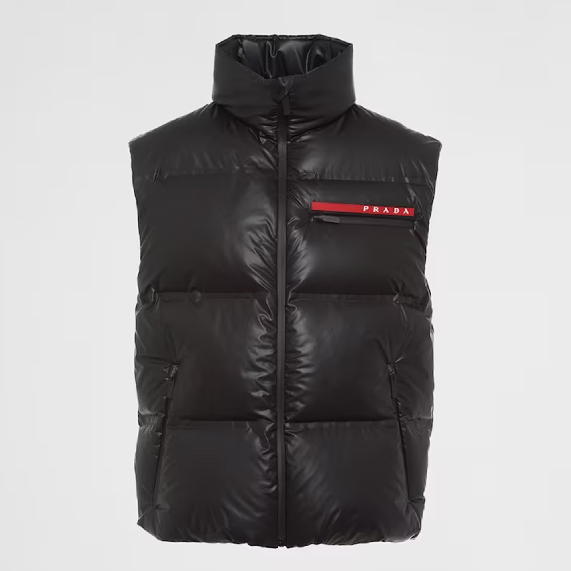 Parada Light Re-Nylon down vest Black