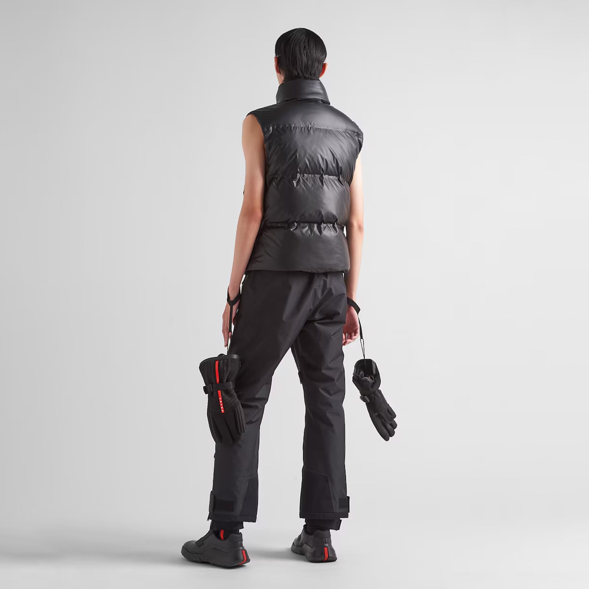 Parada Light Re-Nylon down vest Black
