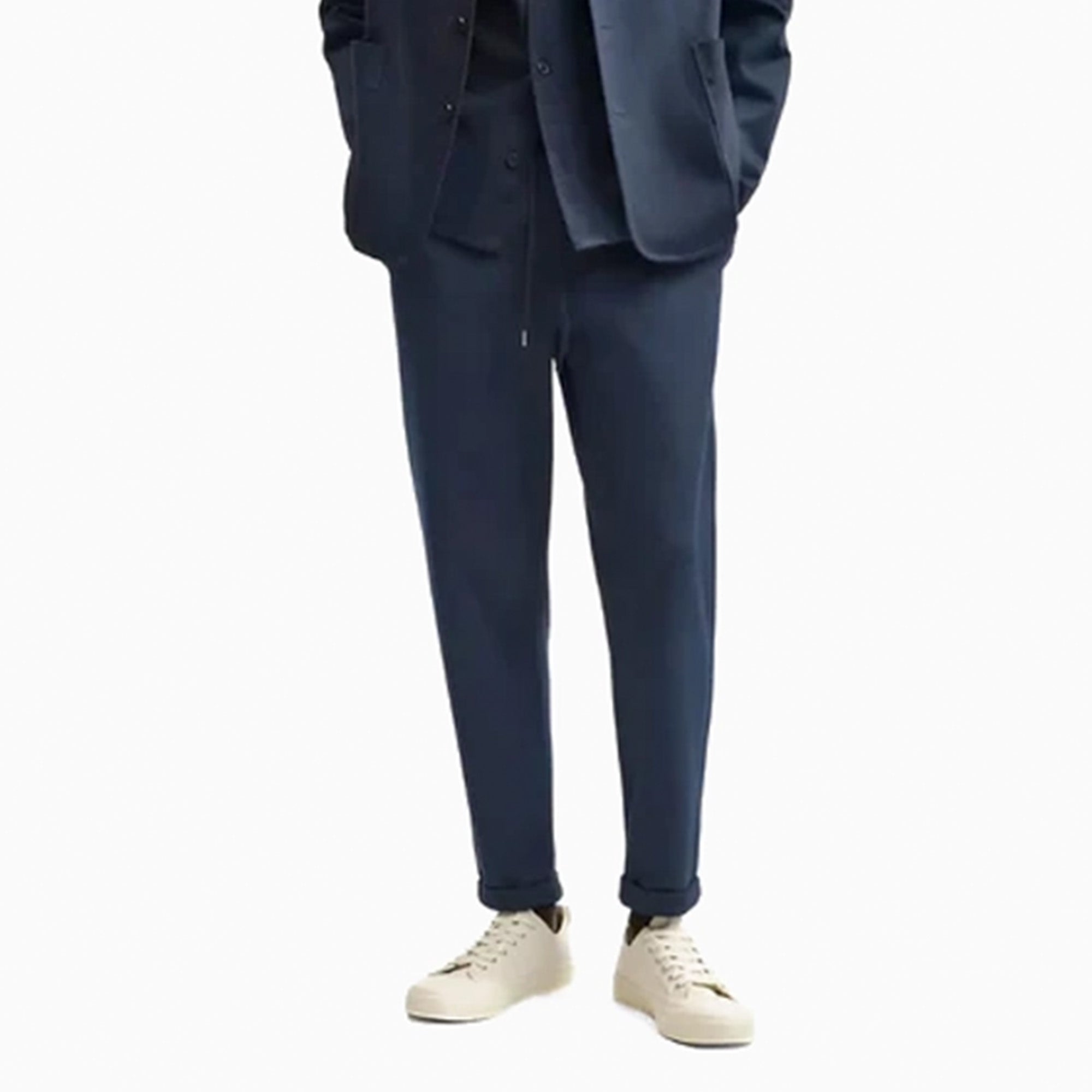 Zara Blue Jogger Waist Trousers