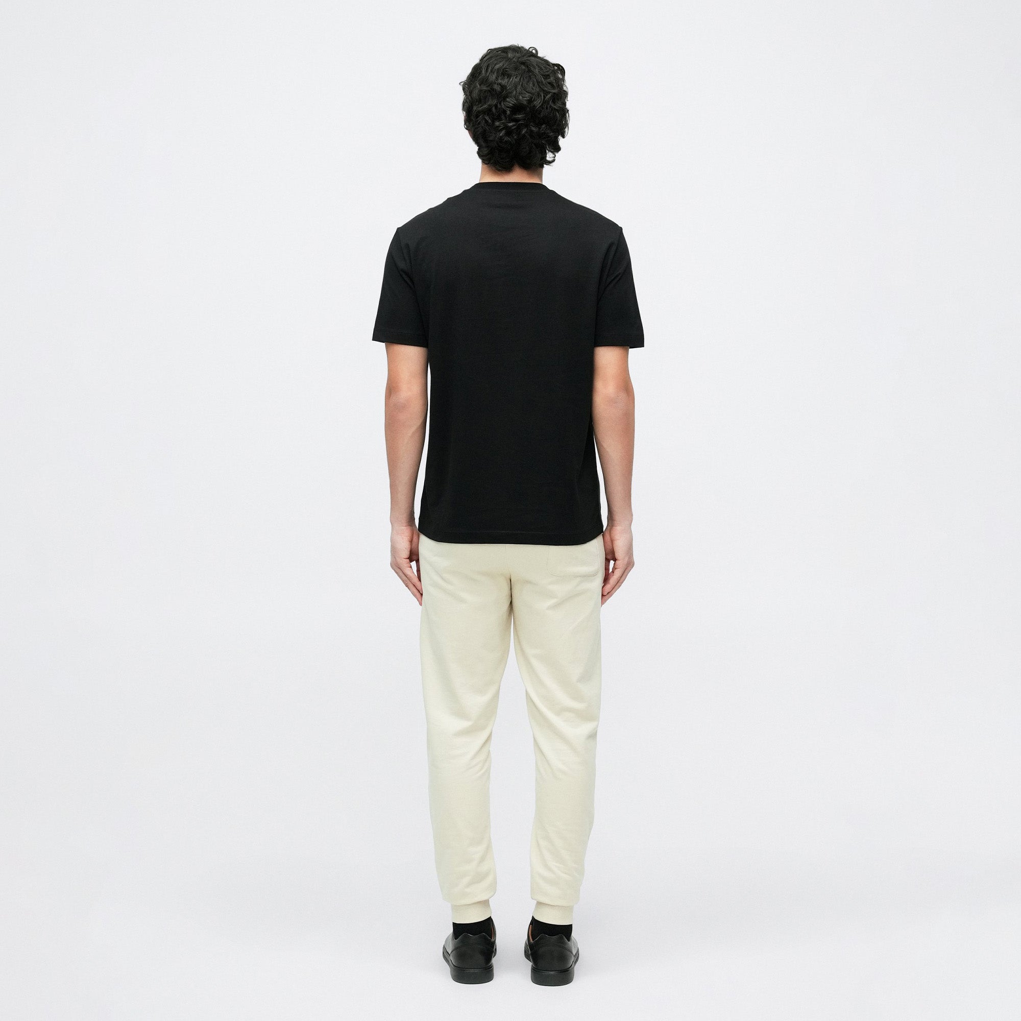 EA7 TRAIN PREMIUM LABEL SPECIAL LOGO UNISEX Print Tee Black