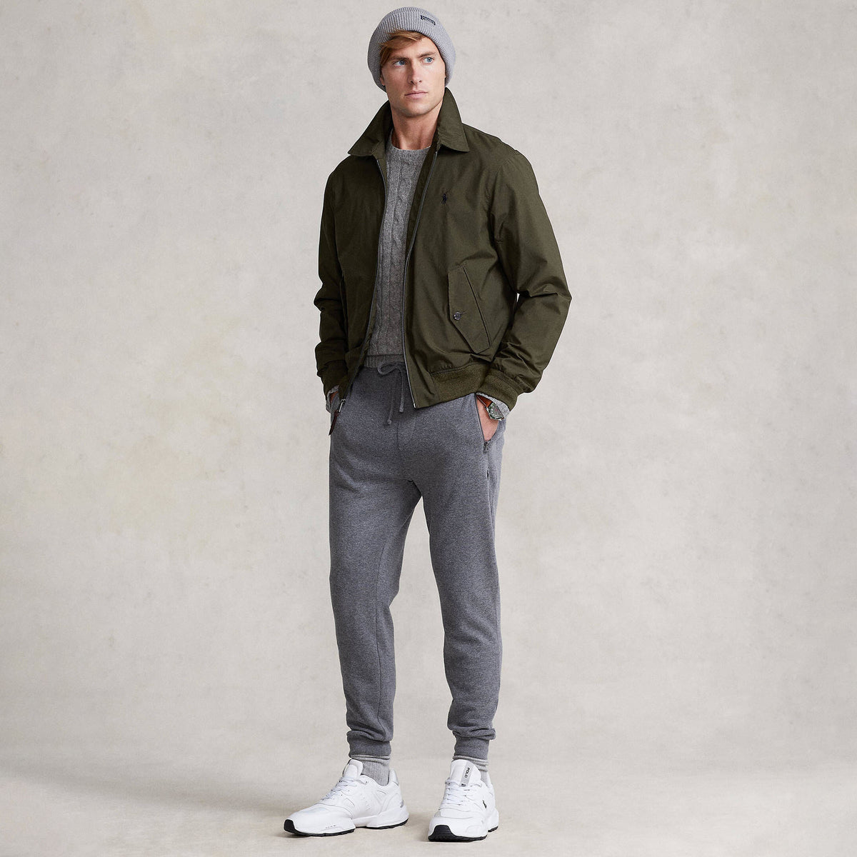 Ralph Lauren - Men's Blouson Transitional Casual Jacket Olive Green
