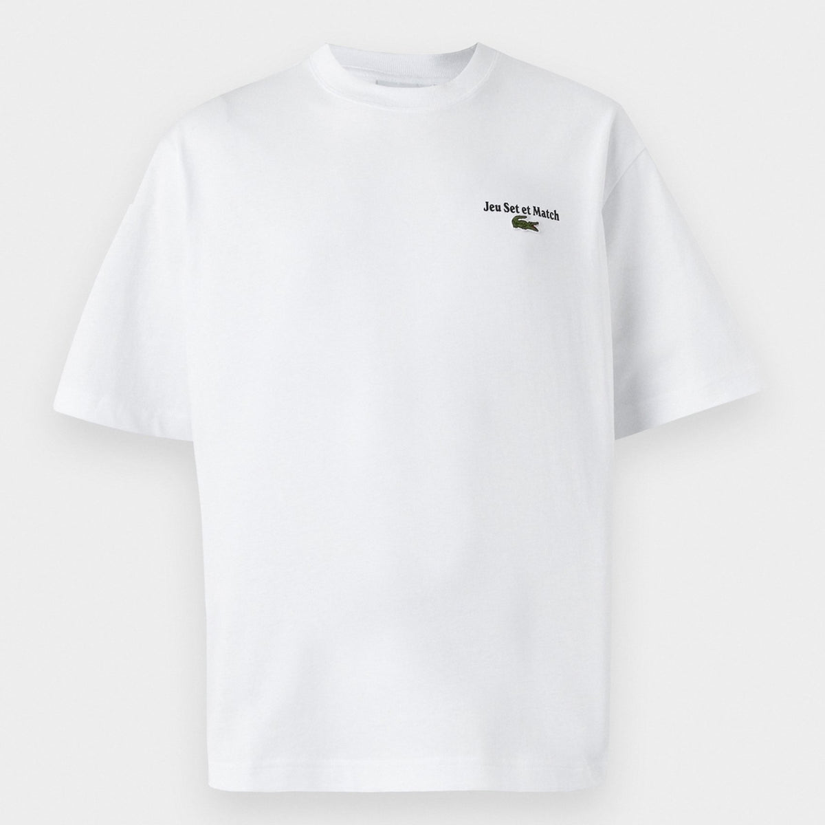 Lacoste Print T-shirt - white