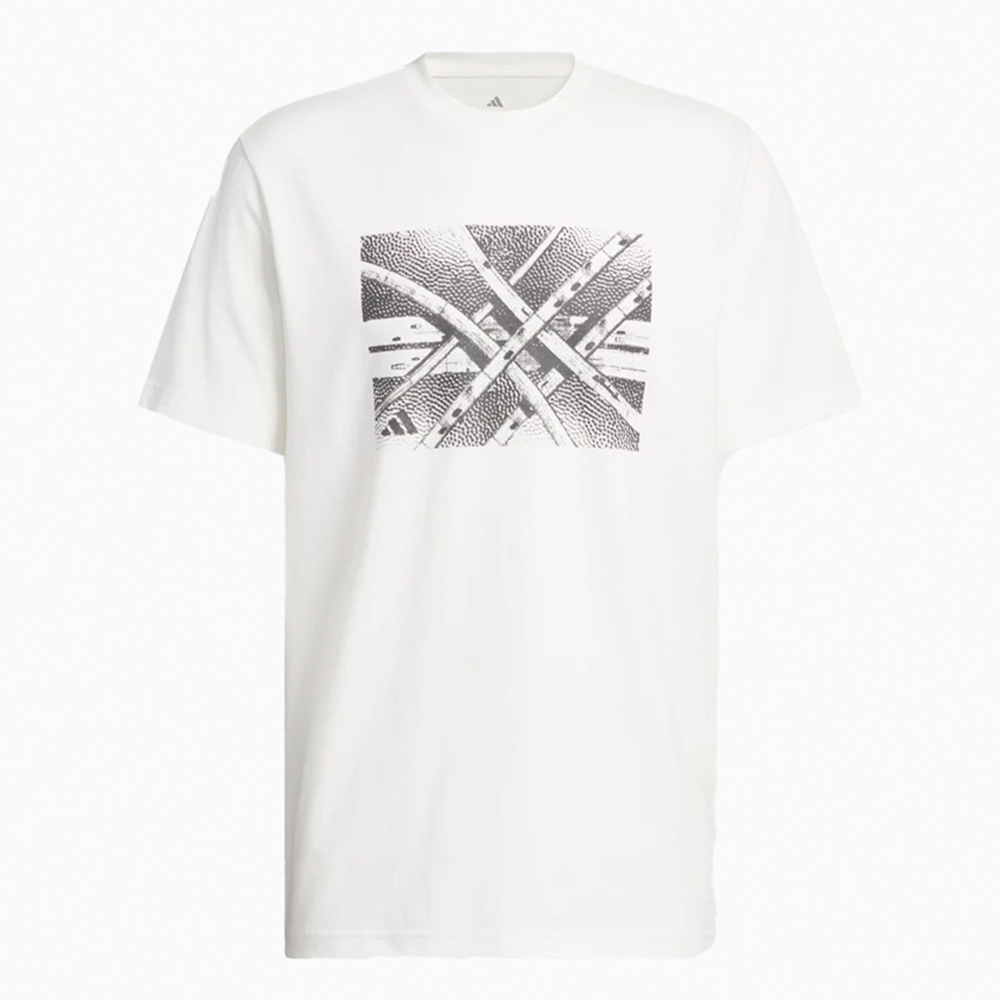 Adidas Basketball State of Mind Graphic Tee White