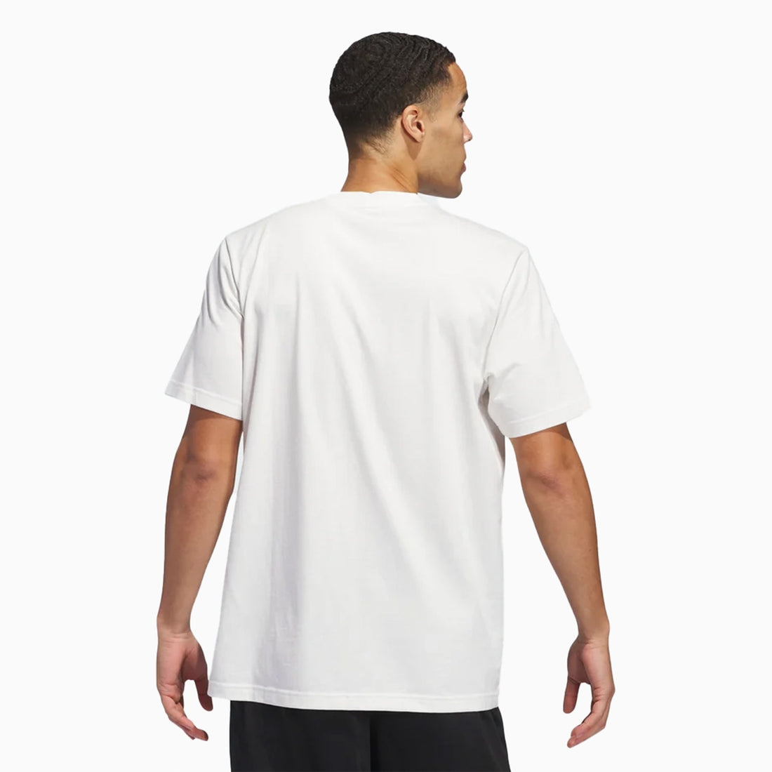 Adidas Basketball State of Mind Graphic Tee White