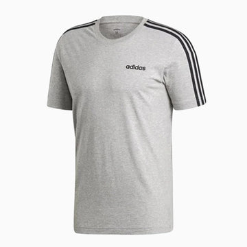 Adidas Essentials 3-Stripes T-Shirt -  Grey