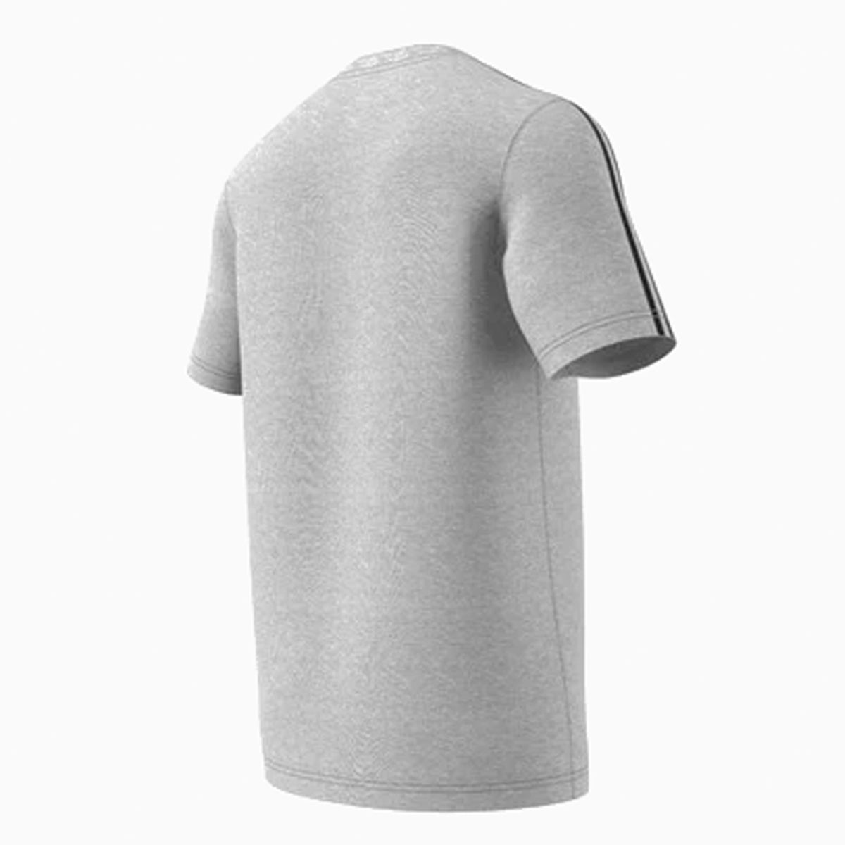 Adidas Essentials 3-Stripes T-Shirt -  Grey