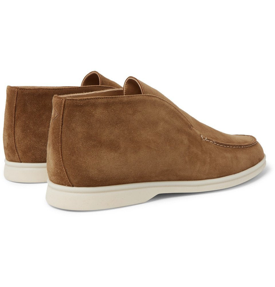 Loro Piana Open Walk Ankle Boot Brown 1:1
