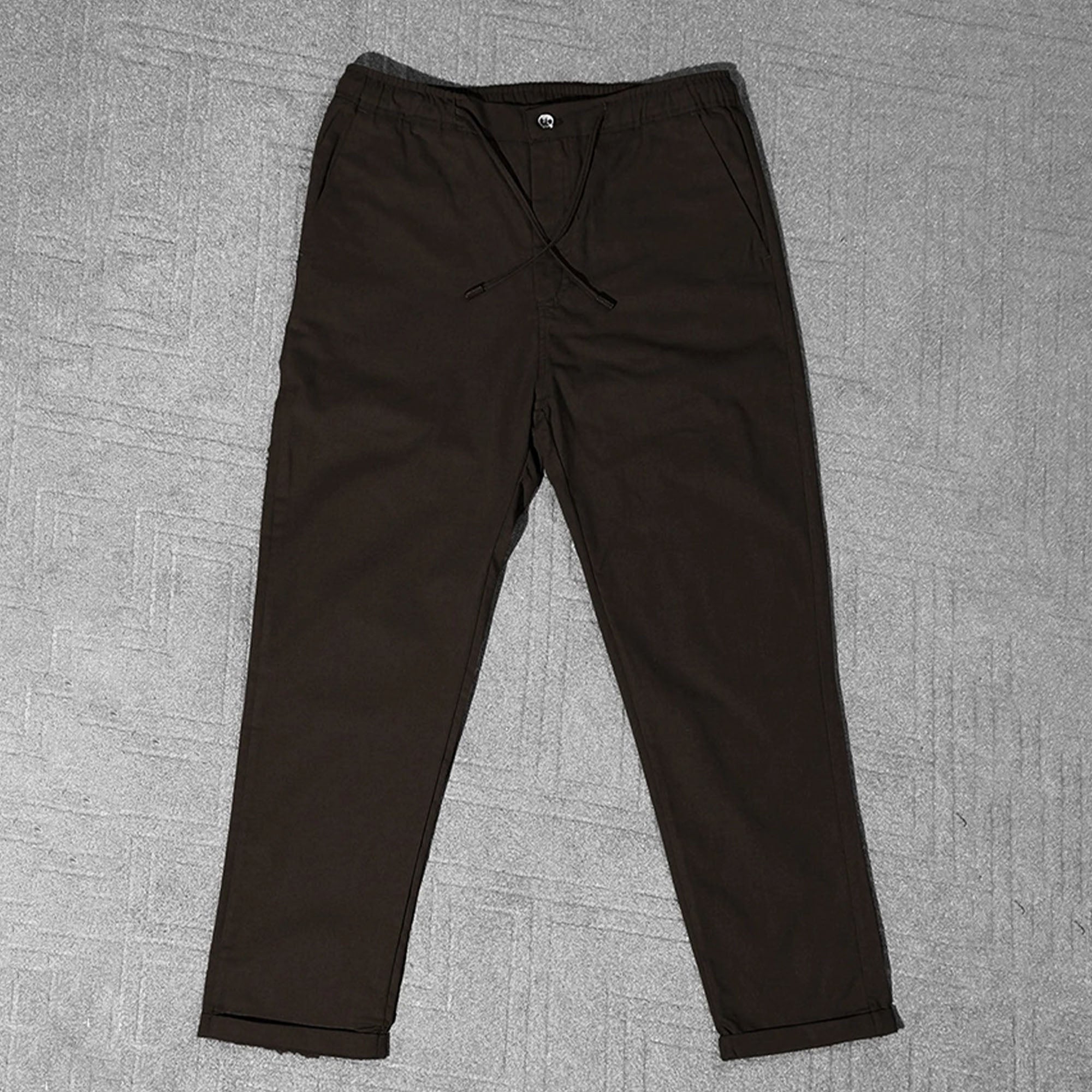 Zara 'Choclate Brown' - Cotton Linen Trousers