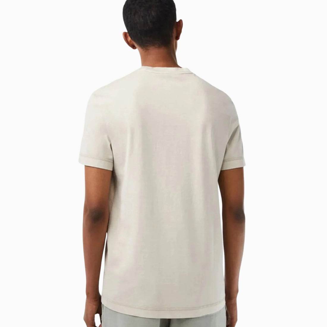 Lacoste Basic Off White Tee