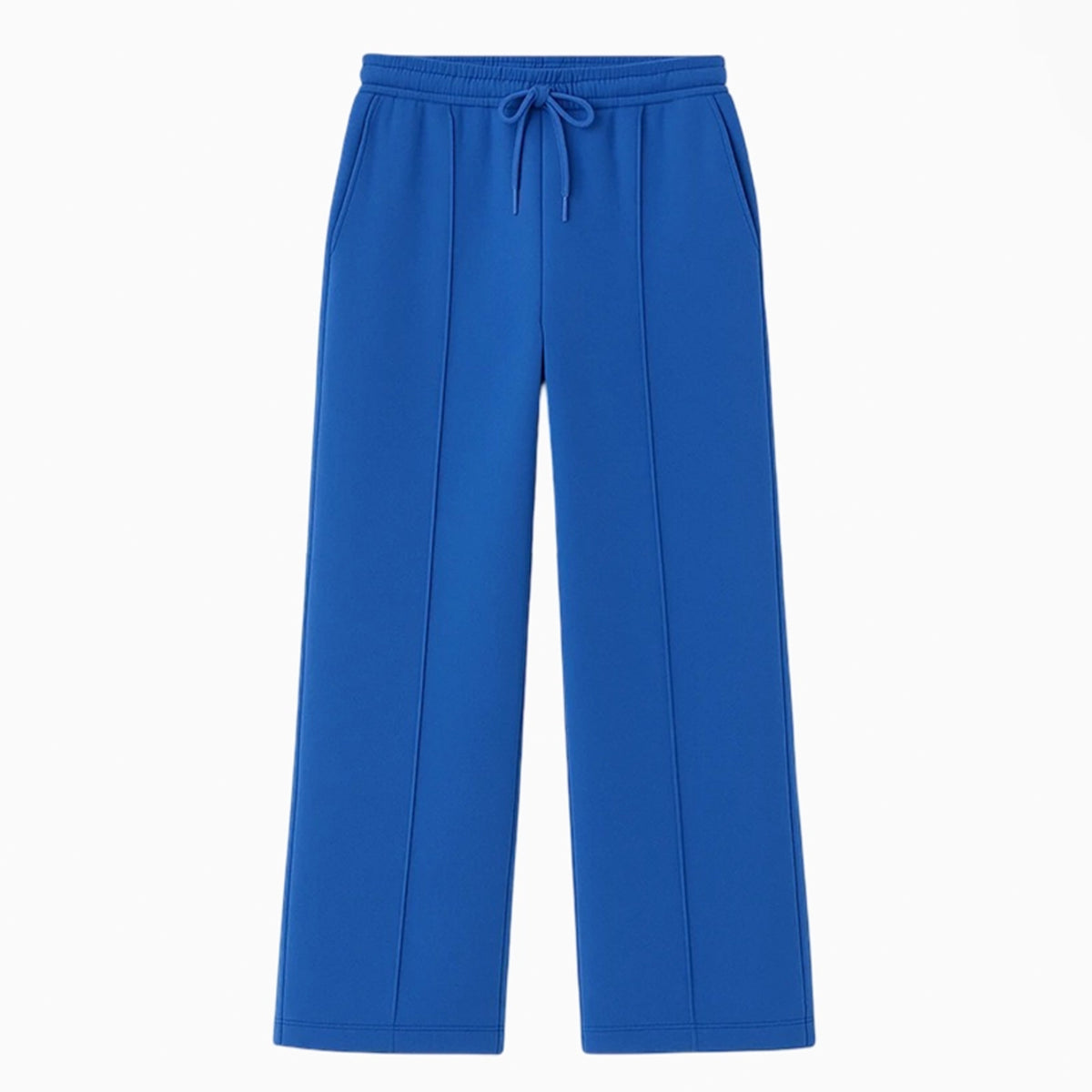 Wide Leg Breshka Royal Blue Trouser - 100% cotton