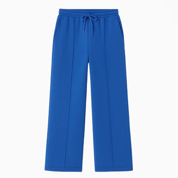 Wide Leg Breshka Royal Blue Trouser - 100% cotton