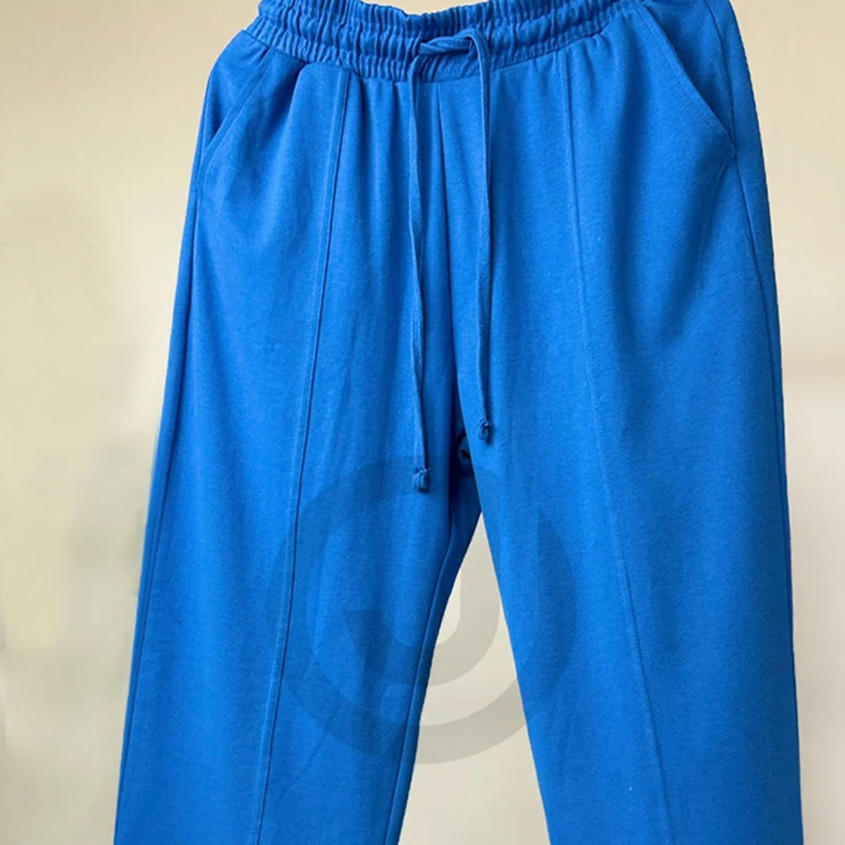 Wide Leg Breshka Royal Blue Trouser - 100% cotton