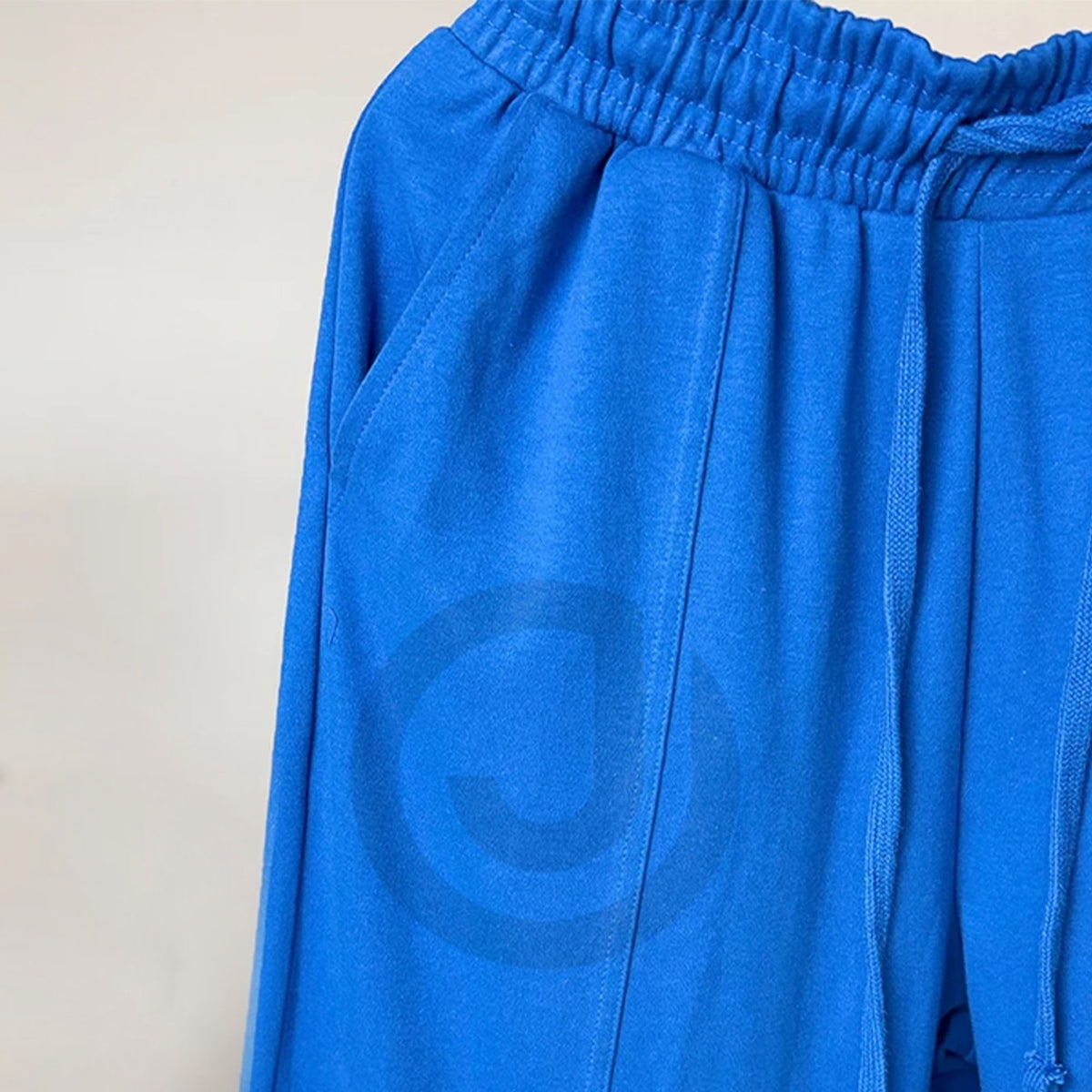 Wide Leg Breshka Royal Blue Trouser - 100% cotton