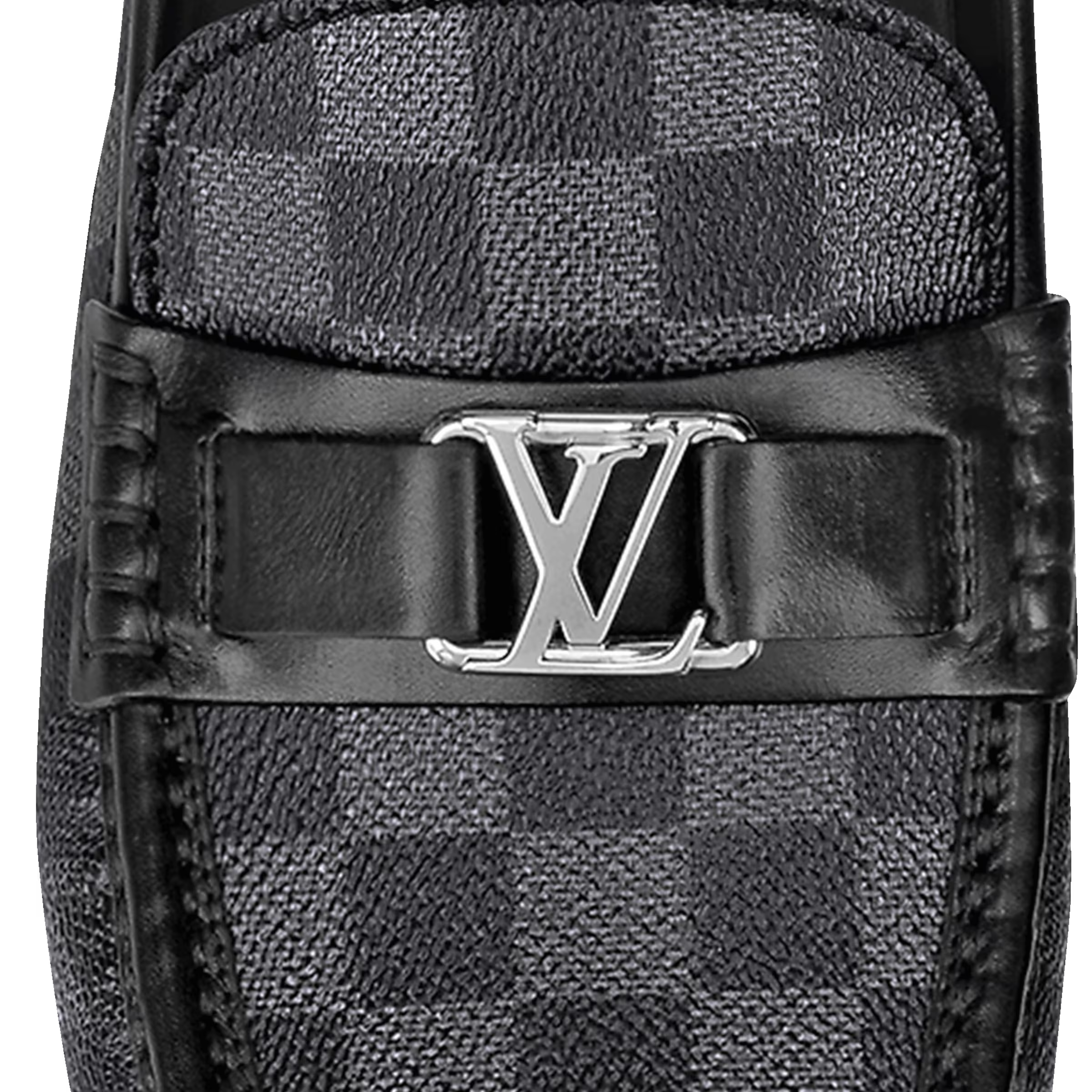 LOUIS VUITTON Hockenheim Mocassin Checker Black 1:1