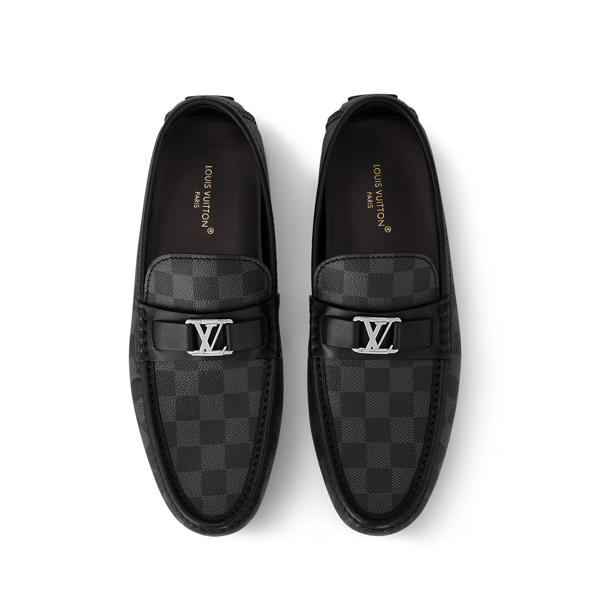 LOUIS VUITTON Hockenheim Mocassin Checker Black 1:1