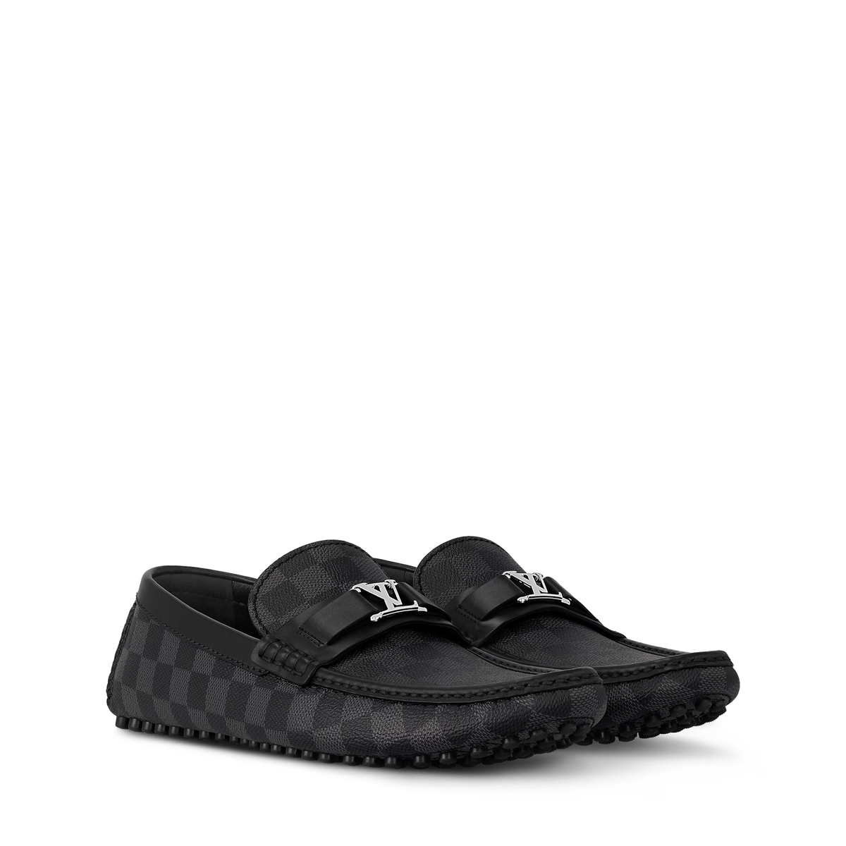 LOUIS VUITTON Hockenheim Mocassin Checker Black 1:1