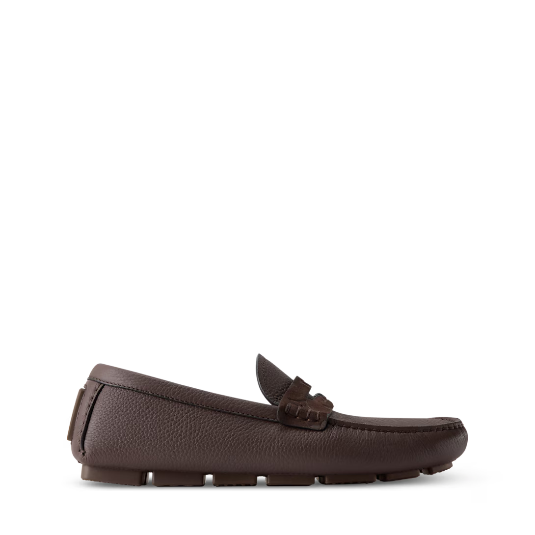 LOUIS VUITTON Monza Moccasin Dark Brown 1:1