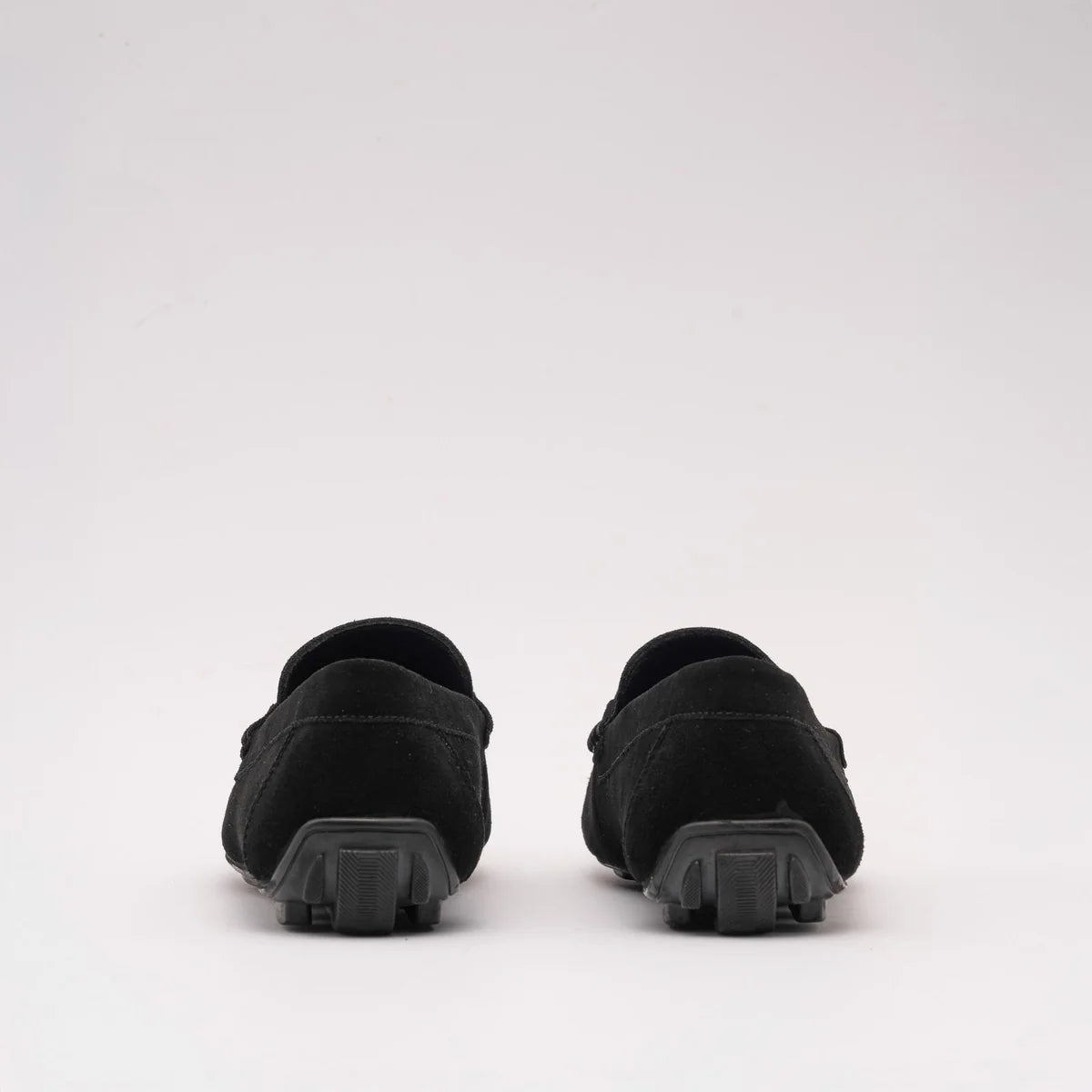 Feragamo Sude Loafer for Men-Black 1:1