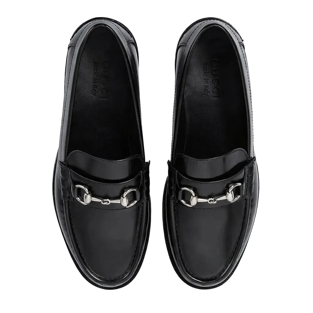G.U.C.C.I Men's loafer with Horsebit Black 1:1