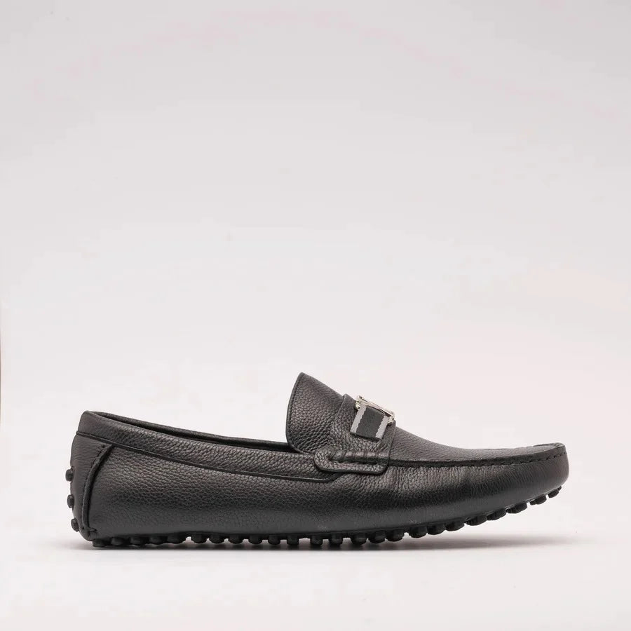 LOUIS VUITTON  Moccasin for Men Black 1:1