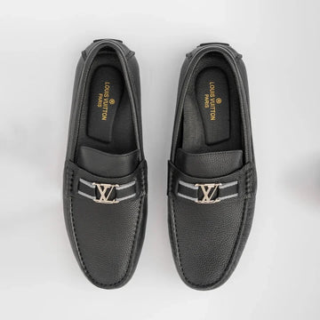 LOUIS VUITTON  Moccasin for Men Black 1:1