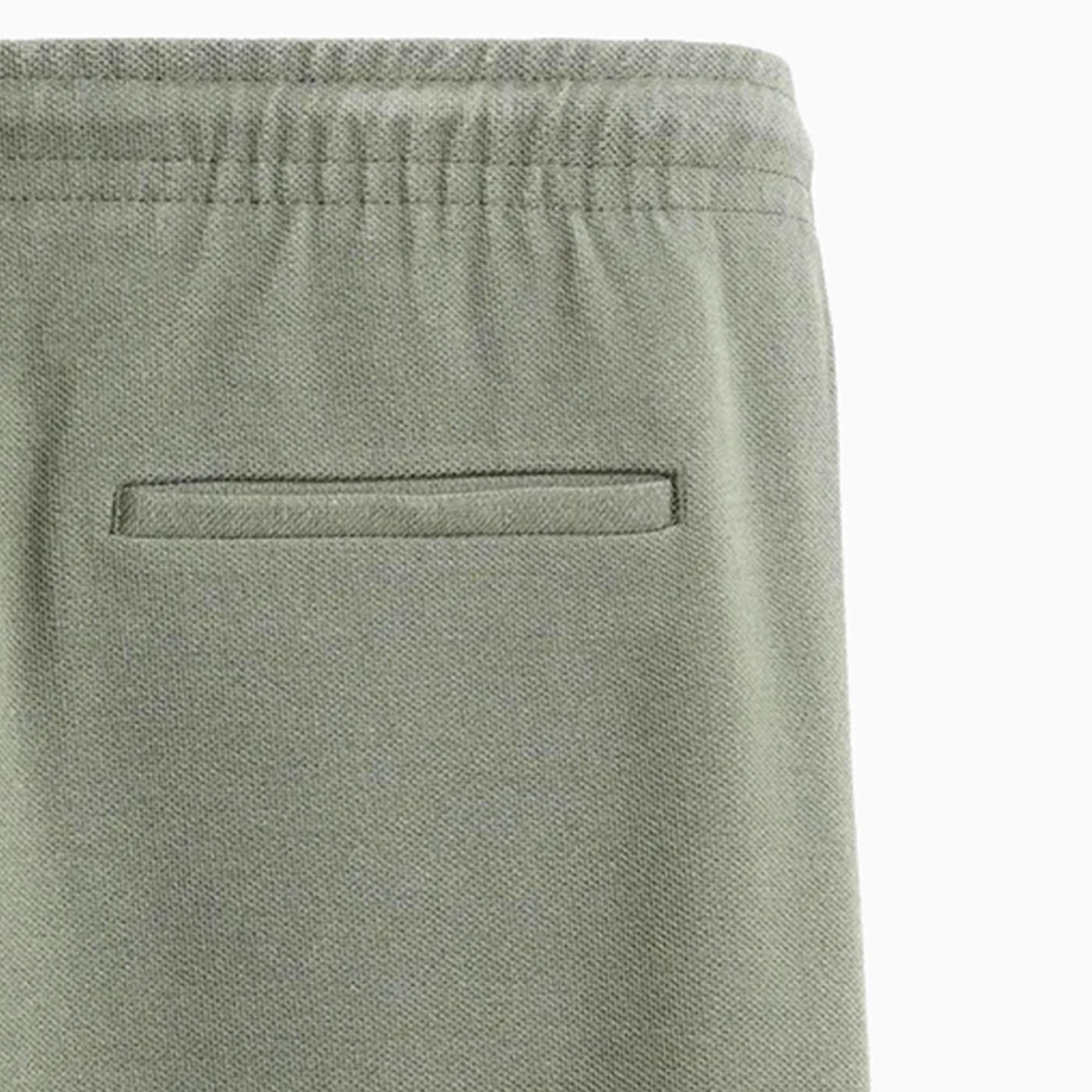 Zara Green Jogger Waist Trousers