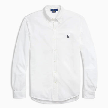 Ralph Lauren Featherweight Mesh Shirt White