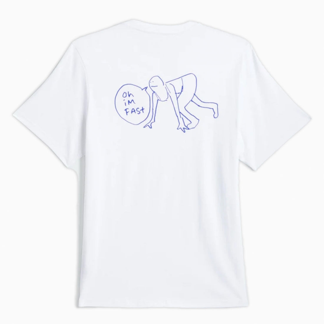 Adidas White Running Tee