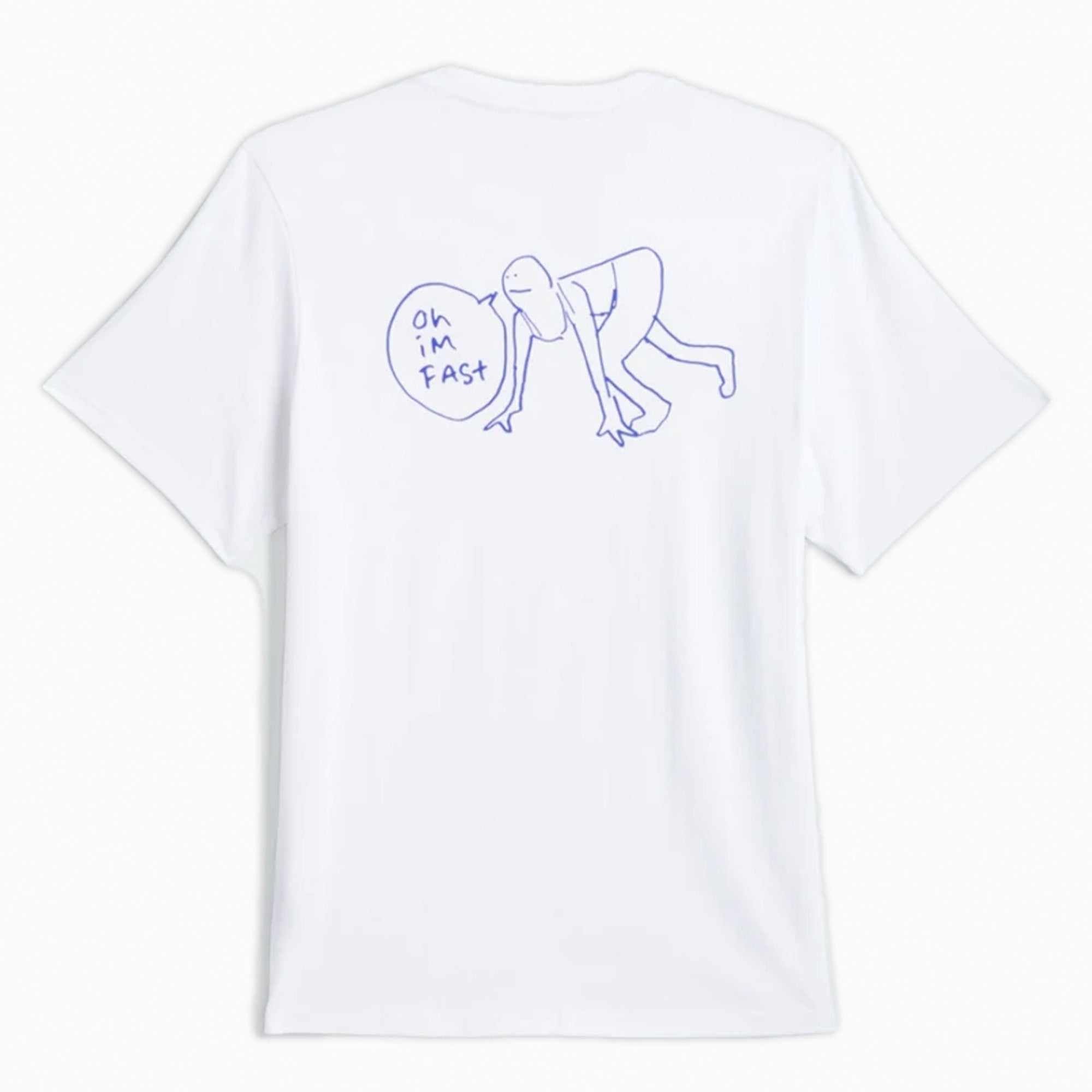 Adidas White Running Tee