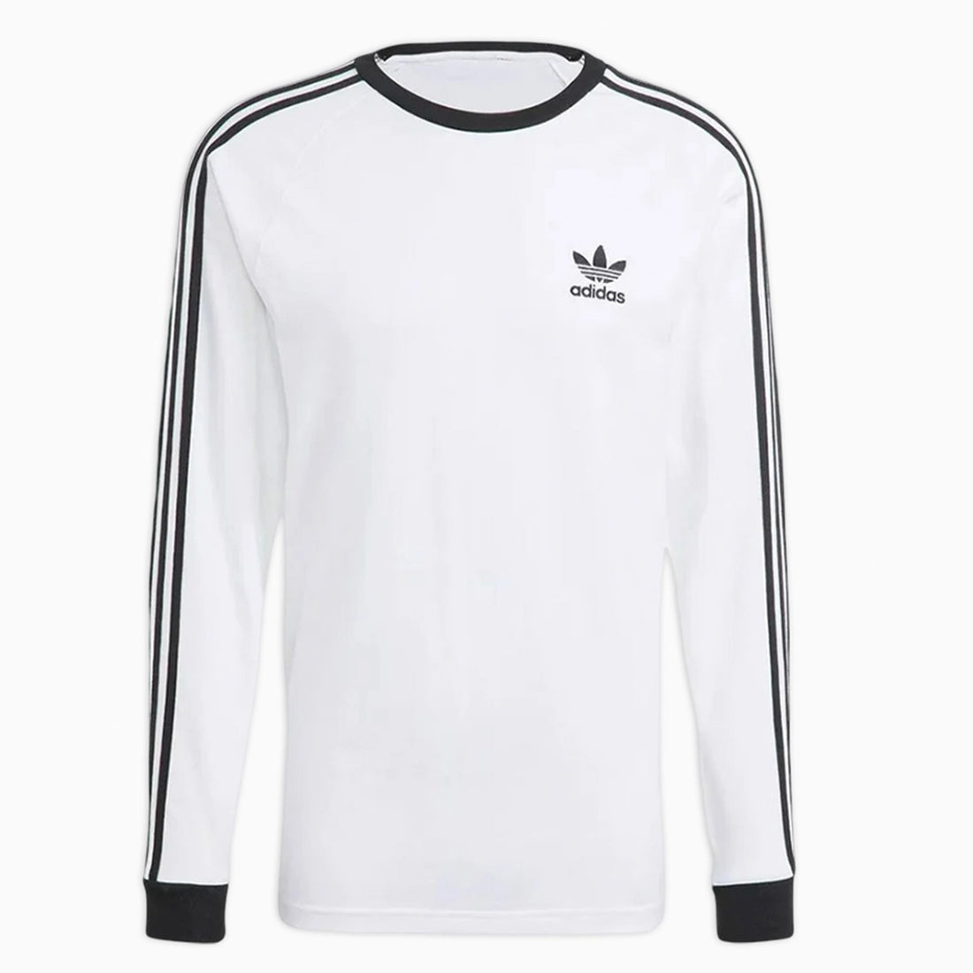 Adidas 3 Stripe White Basic Tee