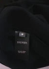 Balmain Embroidered Signature Zipped Polo Black/Blue Logo