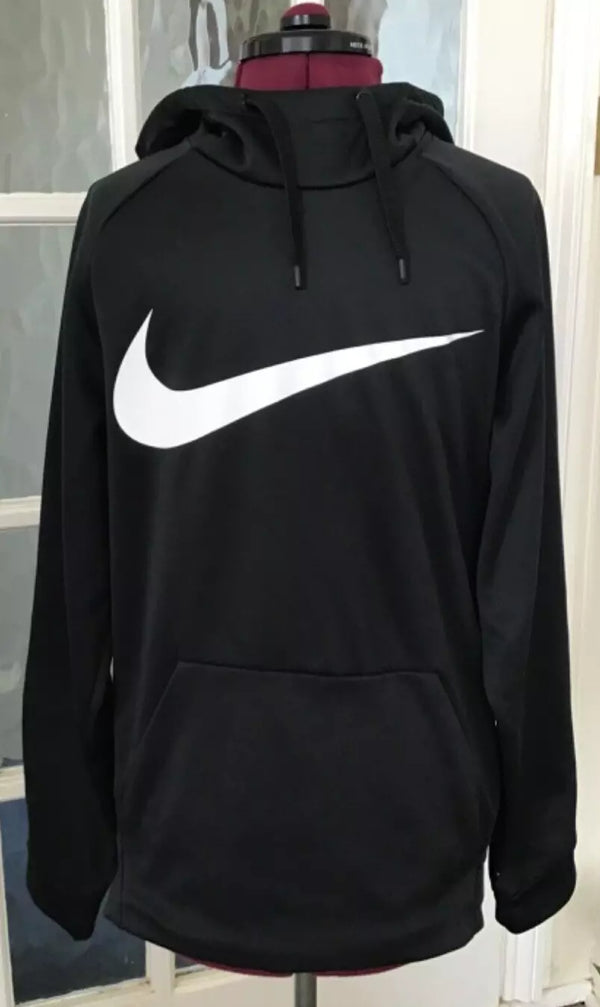 NK cowl neck hoodie Adult Black