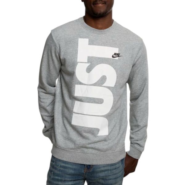 NK Mens Sweatshirts SPORTSWEAR JUST DO IT LONG SLEEVE Regular Fit New Jumper