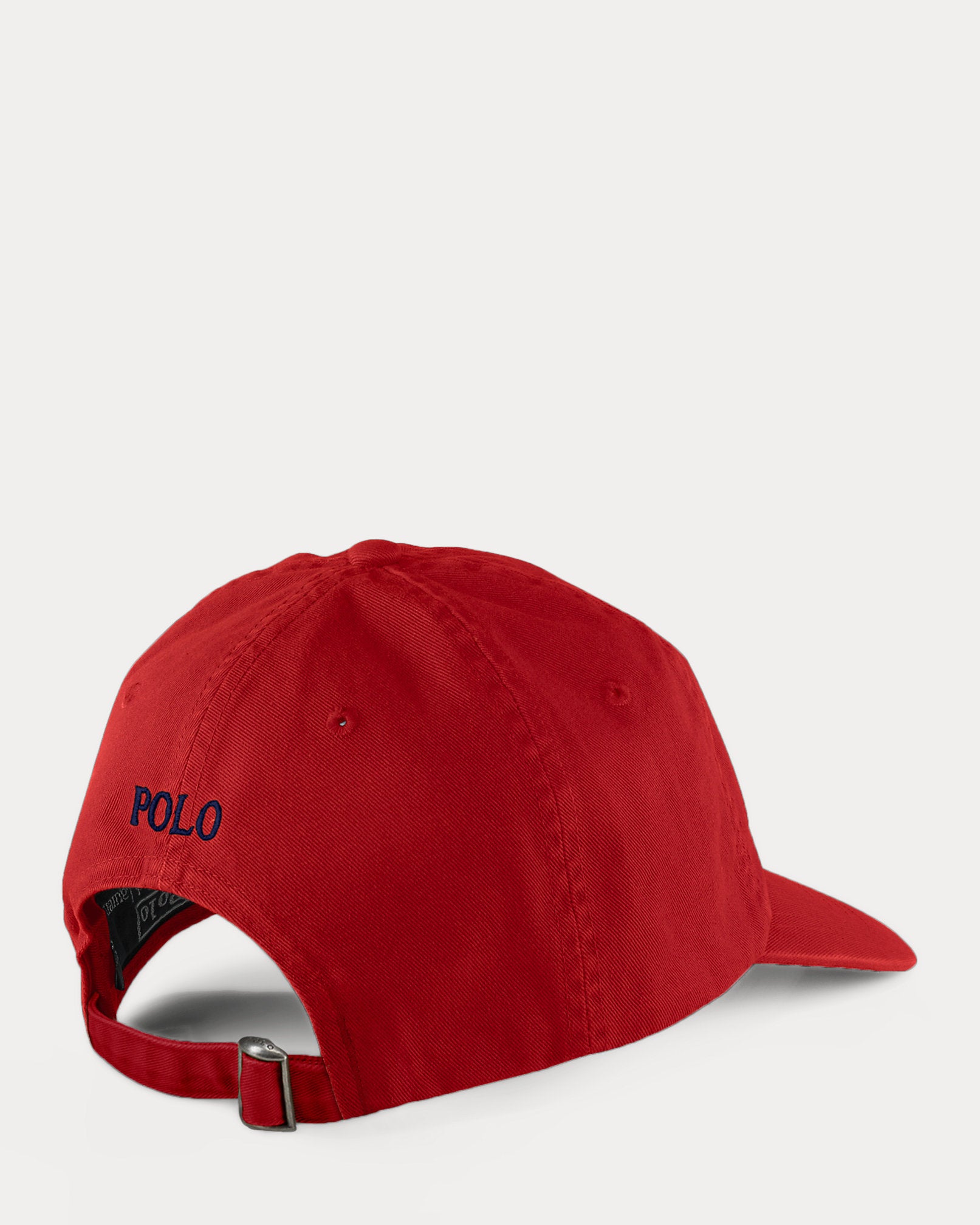 Cotton Chino Baseball Red Cap