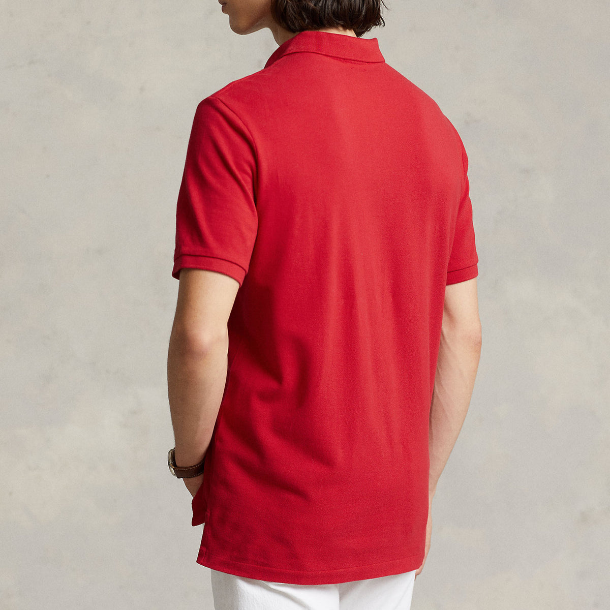 The Iconic Mesh Mehroon Polo Shirt