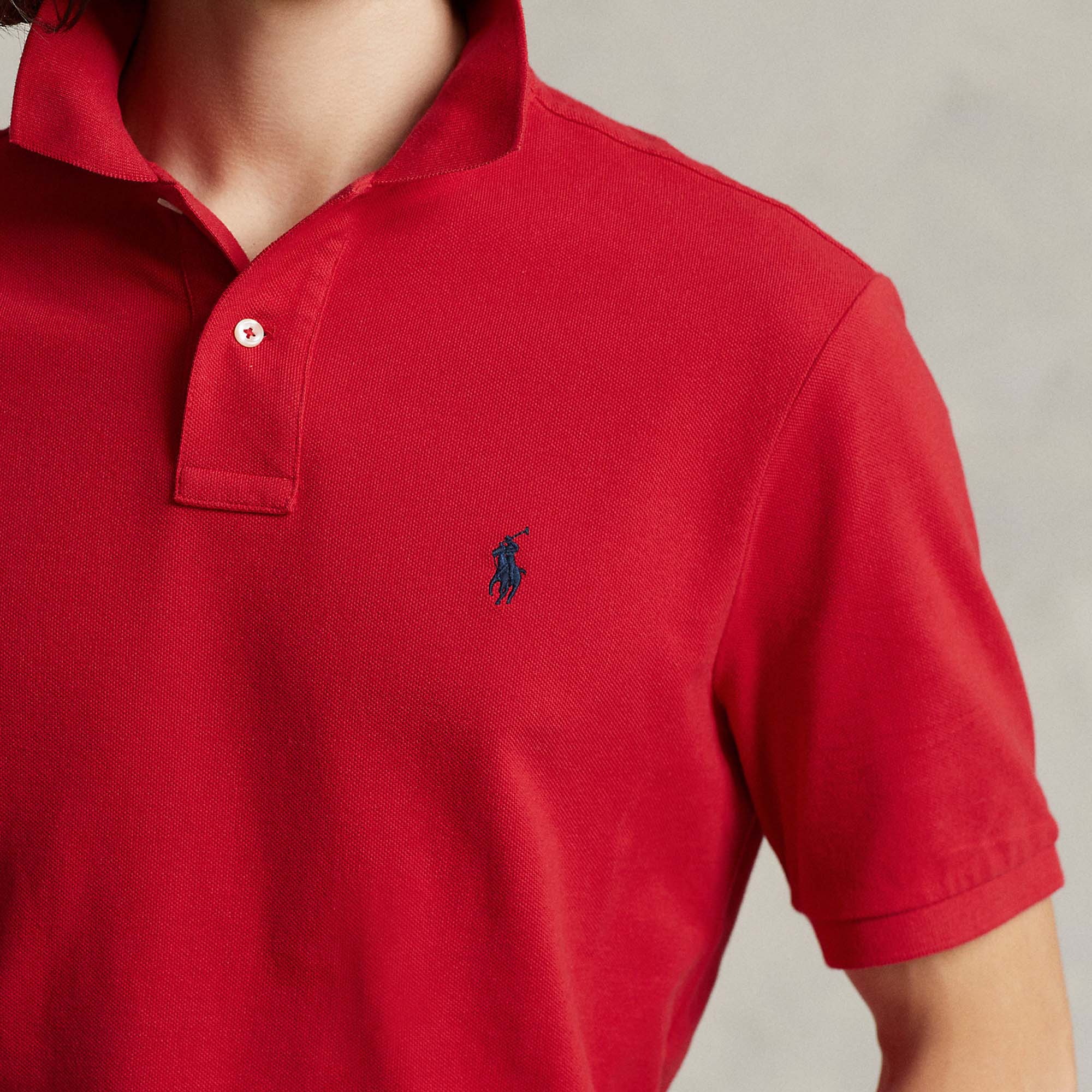 The Iconic Mesh Mehroon Polo Shirt