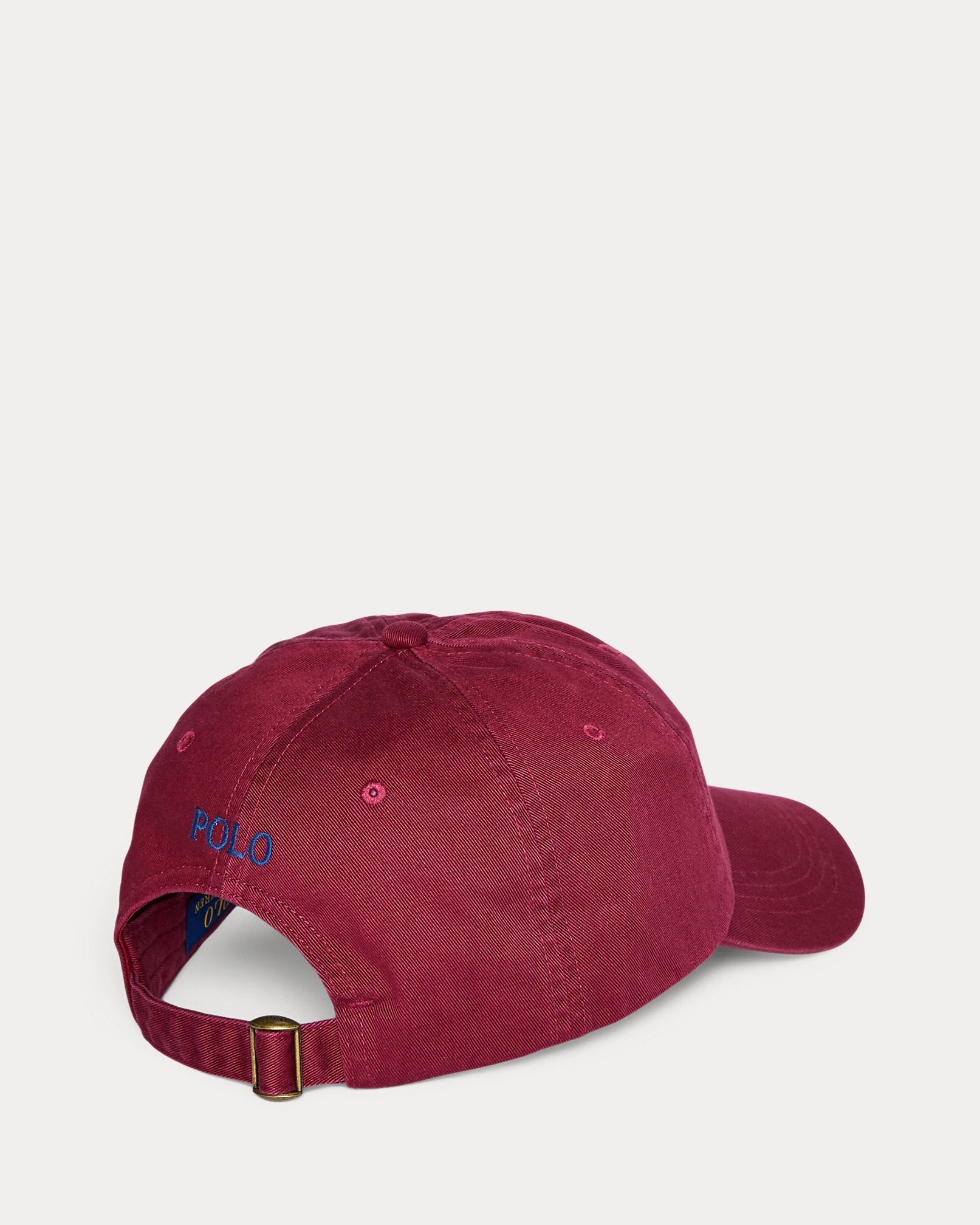 Cotton Chino Baseball Mehroon Cap
