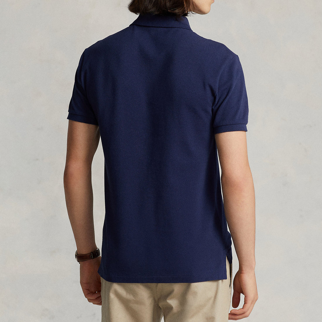 The Iconic Mesh Polo Shirt Navy Blue