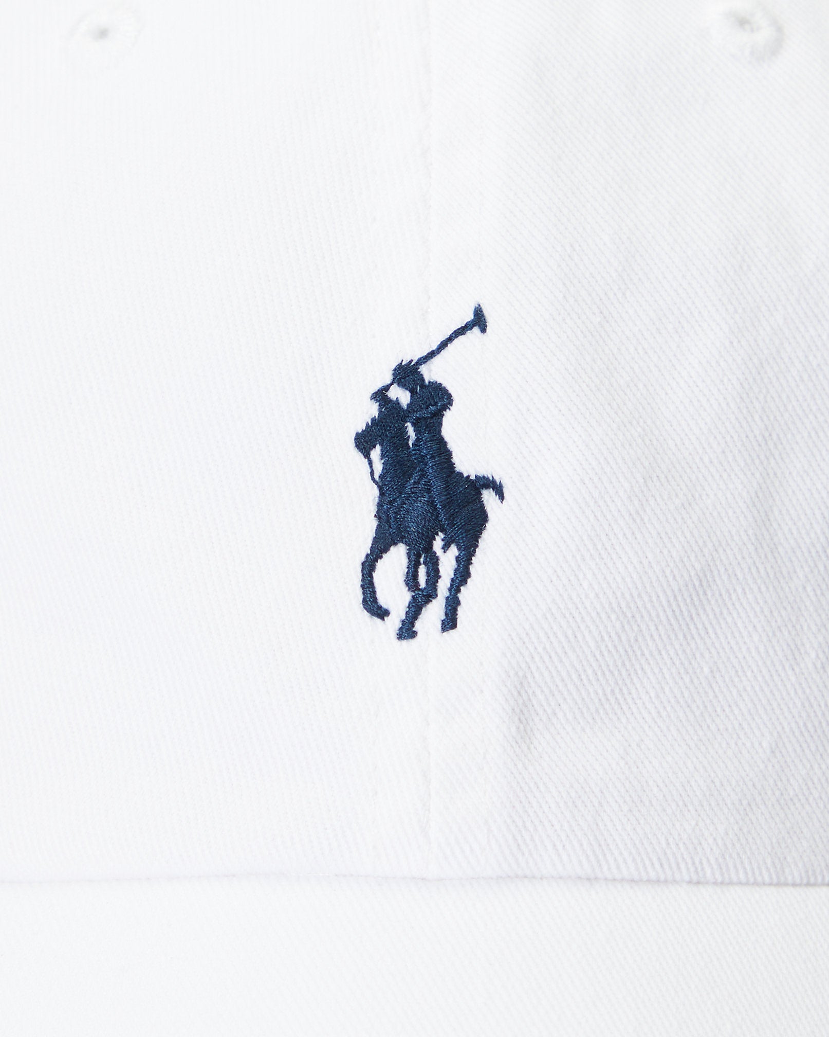 Ralph Lauren Cotton Chino Baseball White Cap