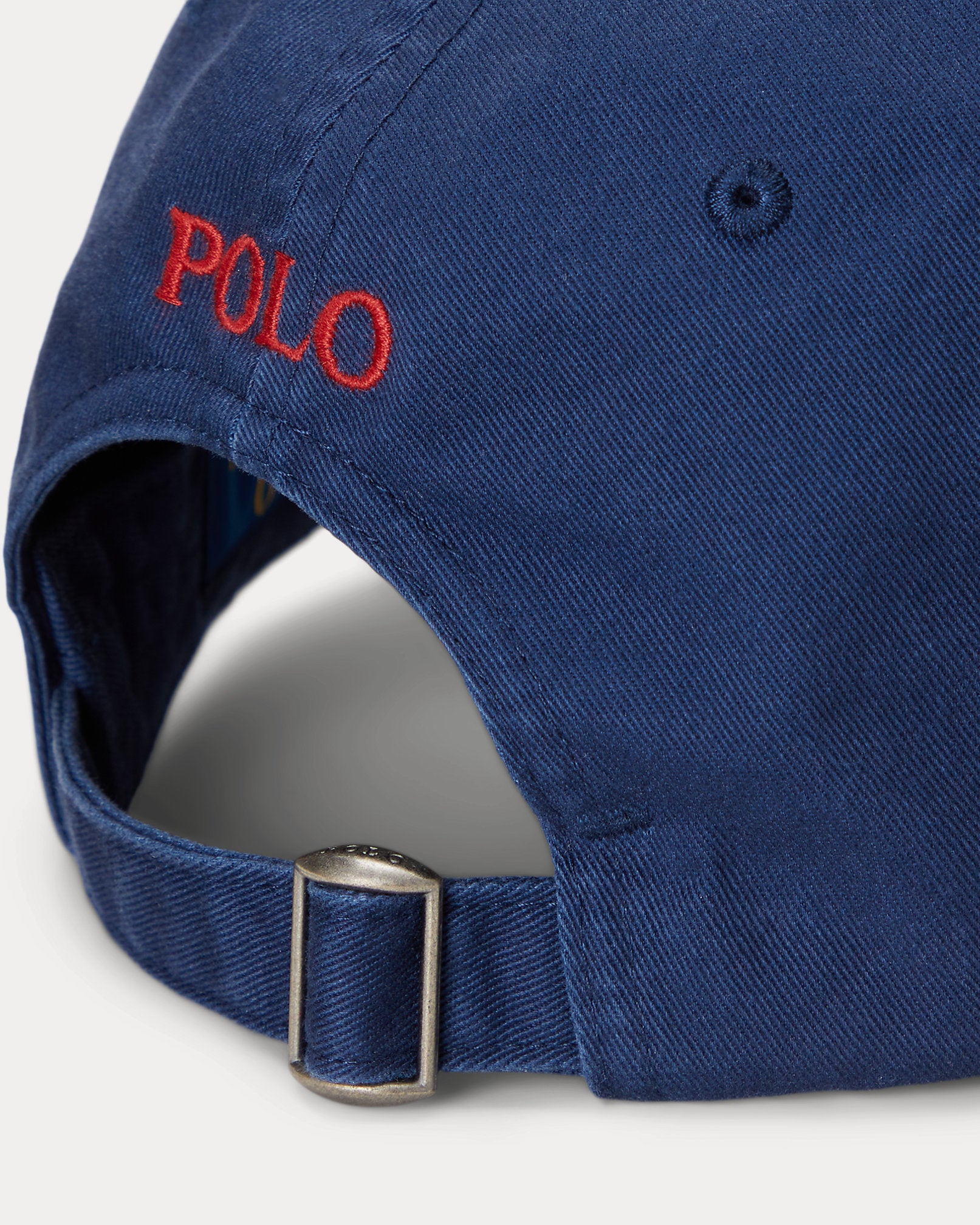 Ralph Lauren Cotton Chino Baseball Blue Cap