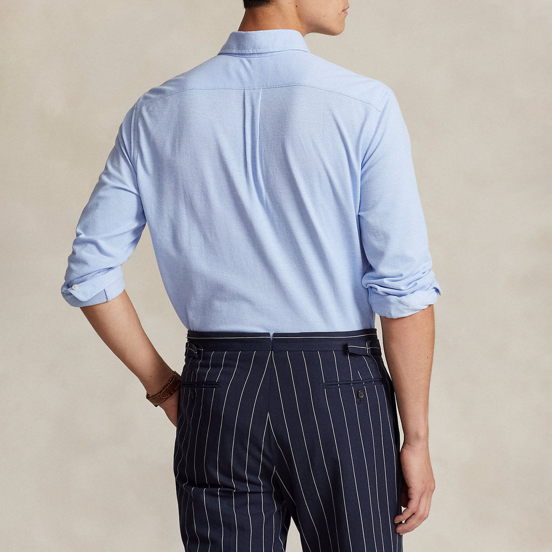 Ralph Lauren Knit Oxford Shirt ( Blue )