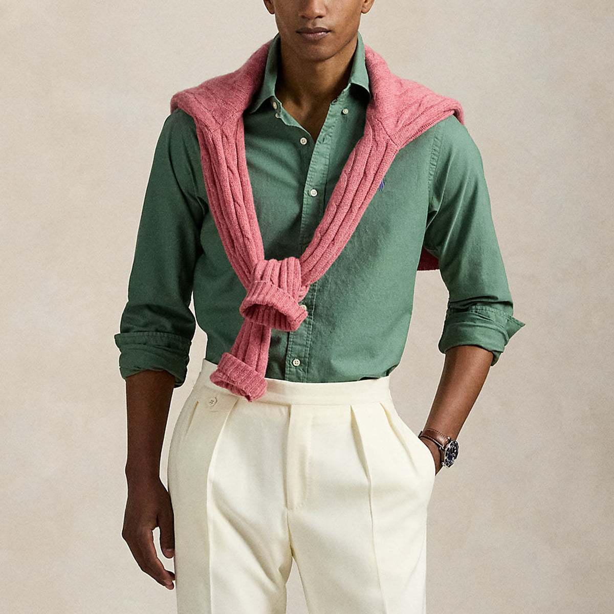 Ralph Lauren Knit Oxford Shirt