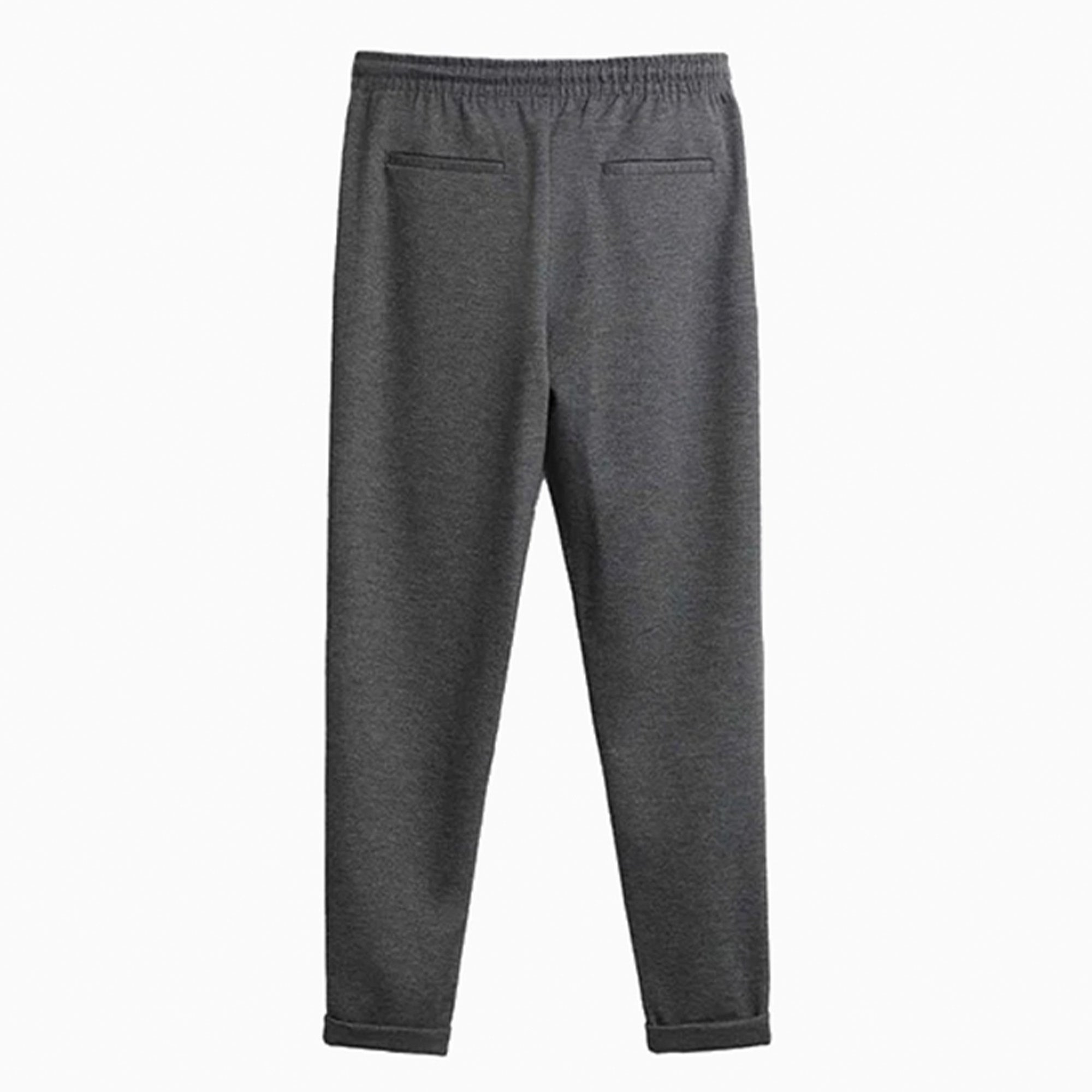 Zara Charcoal Jogger Waist Trousers