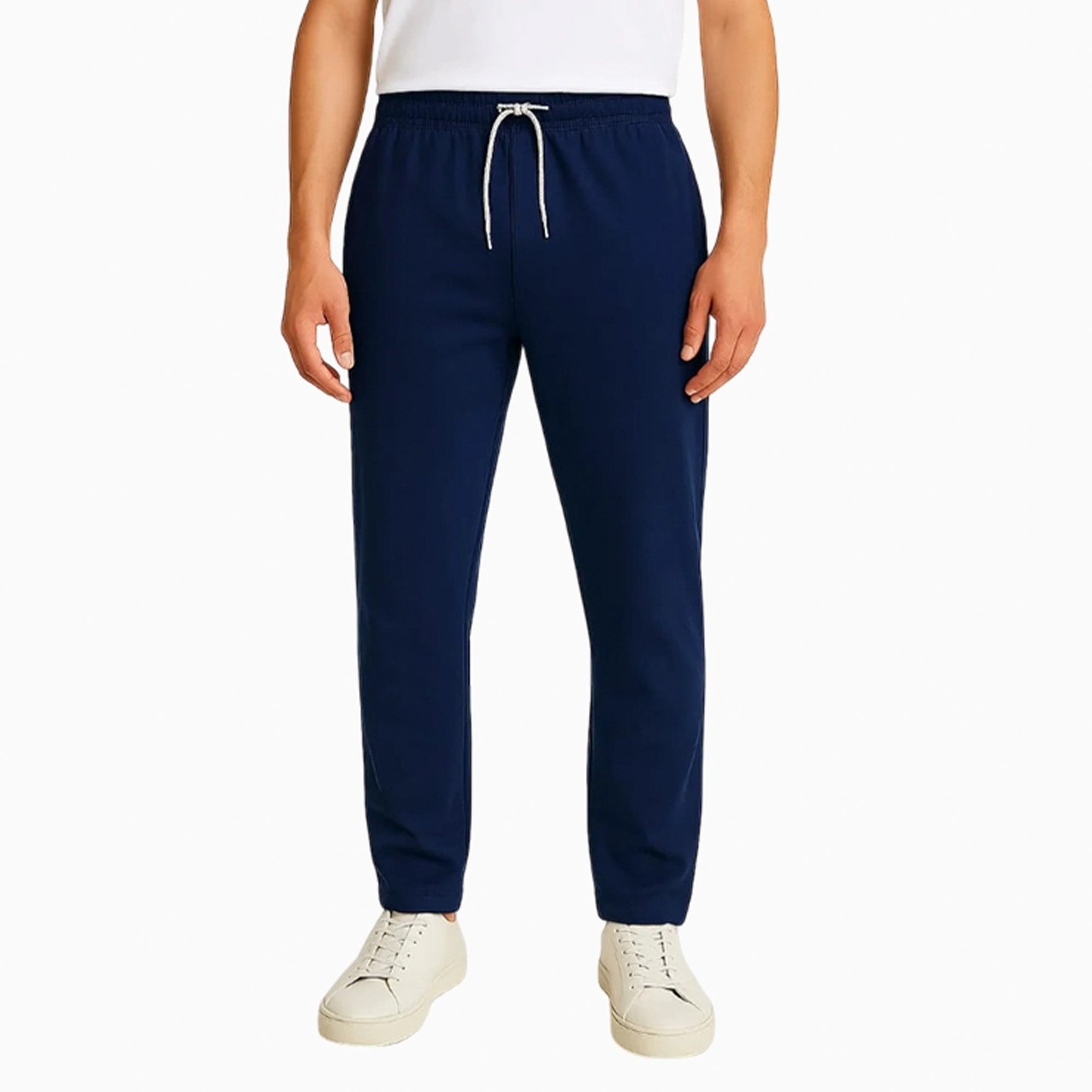 ZR Cotton 'Navy Blue' Straight Fit Trouser