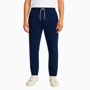 ZR Cotton 'Navy Blue' Straight Fit Trouser